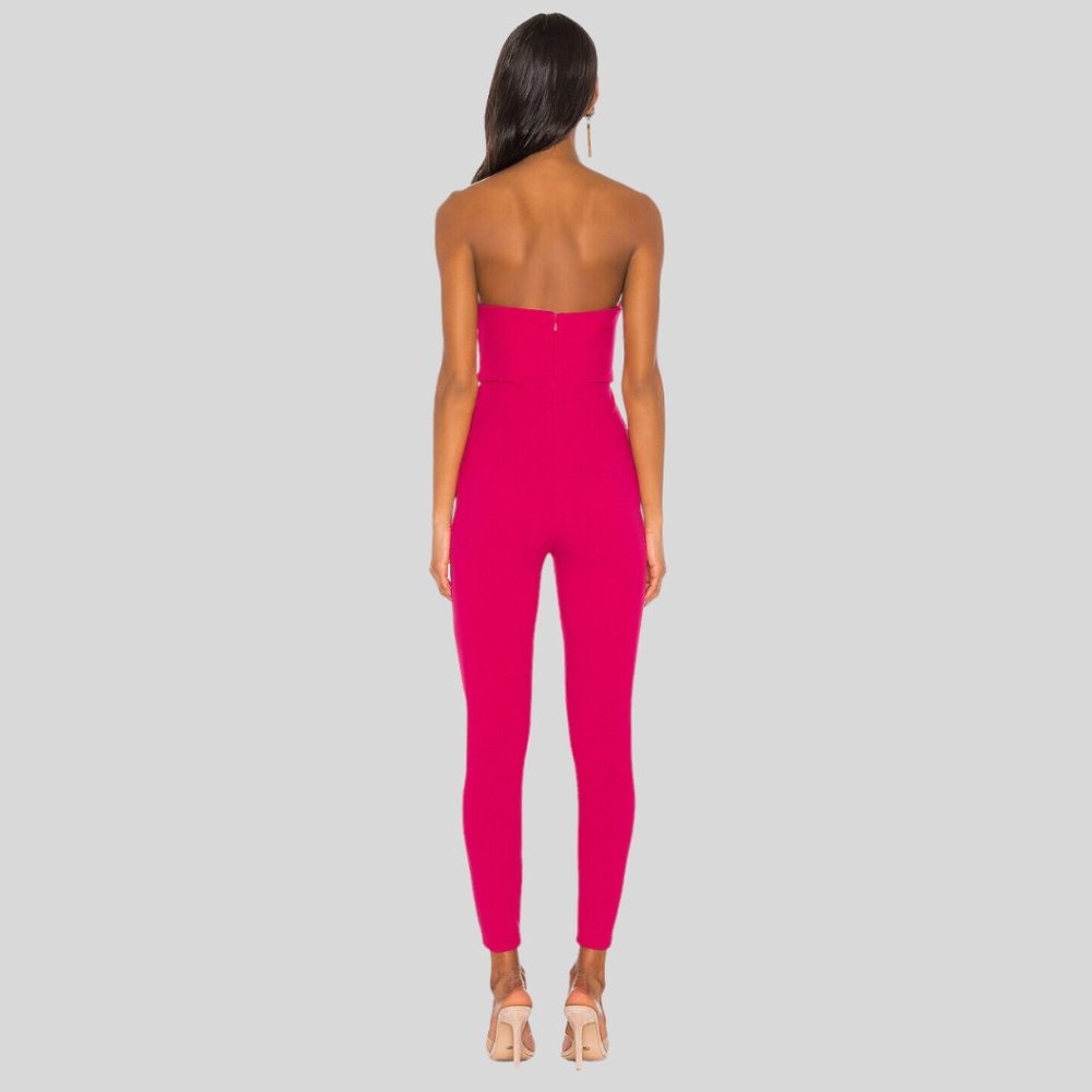 Revolve Superdown Clarice Strapless Jumpsuit - image 3
